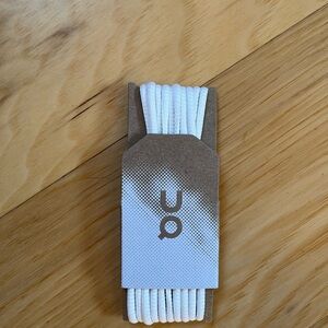 ON White Shoelaces